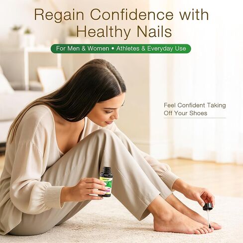Toenail Fungus Treatment with 25% Undecylenic Acid & Tolnaftate, SafeFight Nail Repair Solution for Fungi Nail, Toenail Fungus Treatment Extra Strength Nail Repair for Fungi Nail in Saudi Arabia