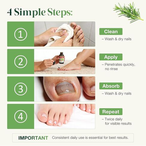 Toenail Fungus Treatment Extra Strength - DR.RAPID Nail Repair for Damaged Nails, Nail Fungus Treatment Extra Strength with 25% Undecylenic Acid & Tea Tree Oil, Nail Repair for nail fungus treatment in Kuwait