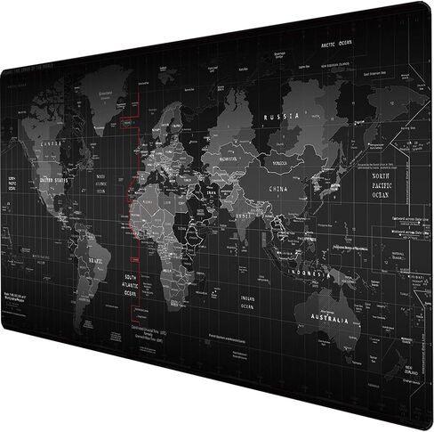 Gaming Mouse Pad Large Anti-Slip Rubber Base Size 47.2x15.7 in (47.2X15.7IN, 120x40 Map) in Saudi Arabia