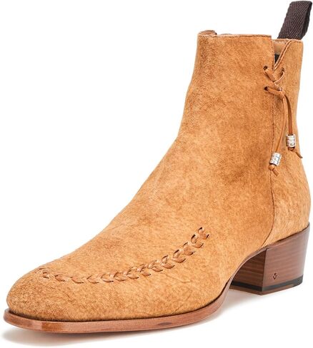 John Varvatos mens Tom Petty Suede Zip Boot in Saudi Arabia