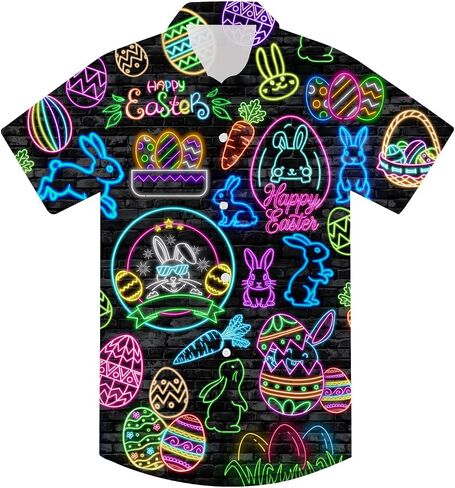 westwolf Boys Hawaiian Shirts 7-14 Years Button Down Short Sleeve Cool Top Shirt in Saudi Arabia
