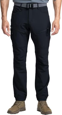 BAERSKIN Water Repellent Tactical Cargo Pants for Men - PFAS Free Stretch Work Pants - Mens Cargo Pants 30-44 in Kuwait