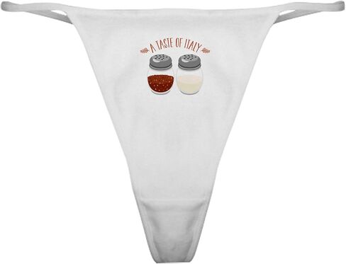 CafePress Taste Of Italy Classic Thong Underwear, Womens Panties in Kuwait