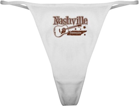 CafePress Nashville Tennessee Classic Thong Underwear, Womens Panties in Kuwait