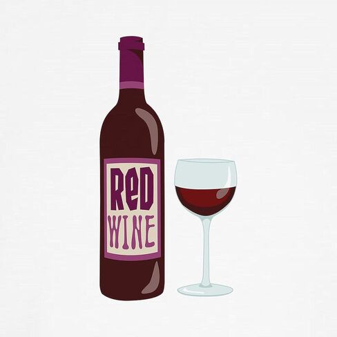 CafePress Red Wine Bottle Glass Classic Thong Underwear, Womens Panties in Kuwait