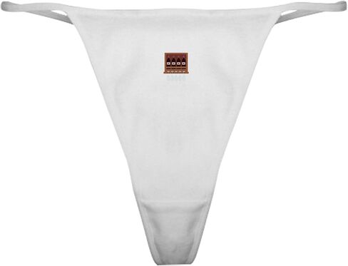 CafePress Red Wine Bottle Glass Classic Thong Underwear, Womens Panties in Kuwait