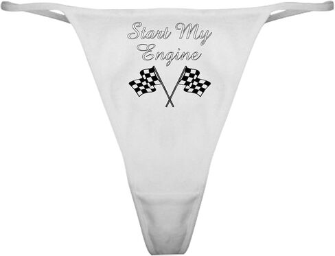 CafePress Start My Engine Classic Thong Underwear, Womens Panties in Kuwait
