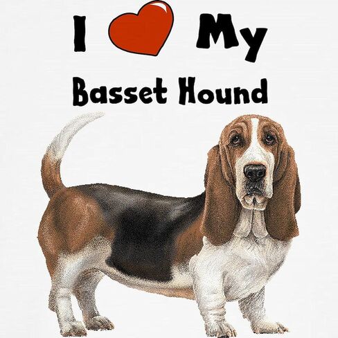 CafePress I Love My Basset Hound ملابس داخلية كلاسيكية رفيعة، سراويل داخلية نسائية in Kuwait
