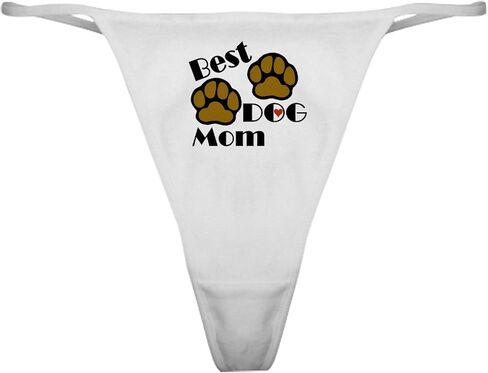 CafePress Best Dog Mom Classic Thong Underwear, Womens Panties in Saudi Arabia