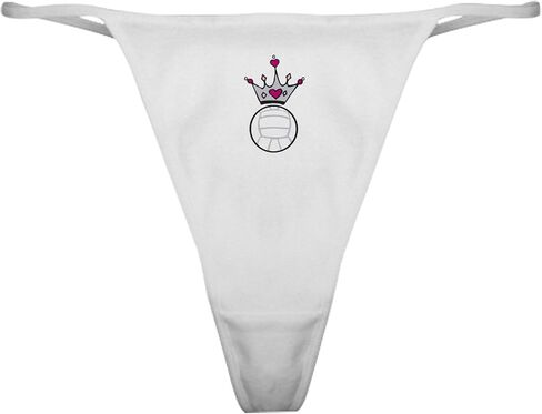 CafePress Volleyball Served Classic Thong Underwear, Womens Panties in Kuwait