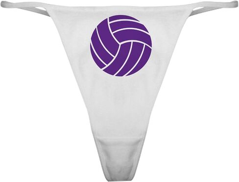 CafePress Volleyball Served Classic Thong Underwear, Womens Panties in Kuwait