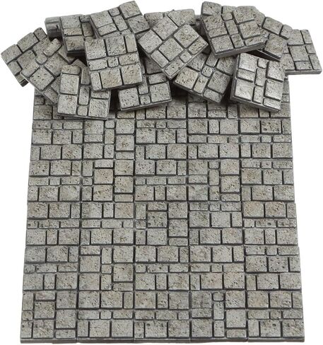 Dollhouse Flooring ، Miniature Pavement Bricks ، 1/12 Accessories ، Mini Bricks for Landscaping ، LeMoSio! in Kuwait
