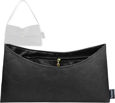 Premium Lightweight Organizer for Coach Chelsea (30, Beige), Satin Silk Interior, Water-resistant DupontPaper Exterior, Hobo Handbag Insert in Saudi Arabia