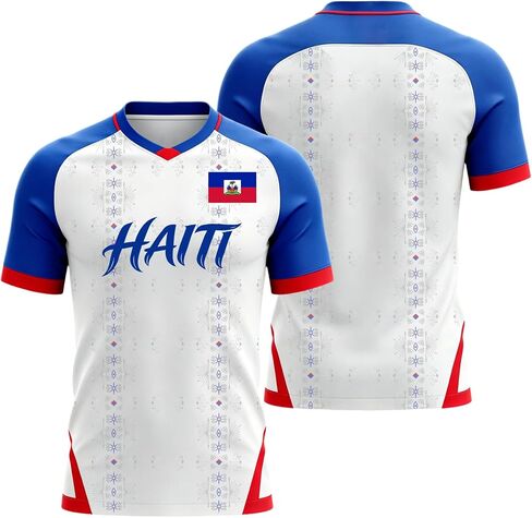 Haiti 2026 Football T Shirts Flag, Haiti Soccer Jersey for Men Youth in Kuwait