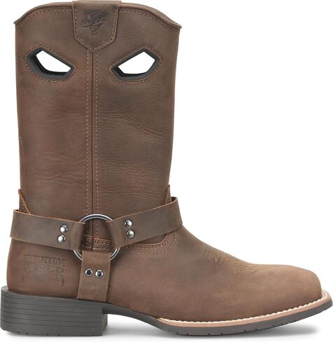 PHANTOM RIDER Soft Toe Roper - Harness Men's Boot, Durable Leather, Western Style, Comfort Cushion Insole, Slip-Resistant Sole Western Boot in Kuwait