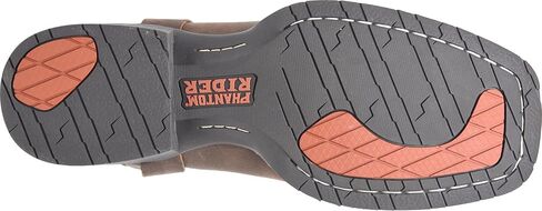 PHANTOM RIDER Soft Toe Roper - Harness Men's Boot, Durable Leather, Western Style, Comfort Cushion Insole, Slip-Resistant Sole Western Boot in Kuwait