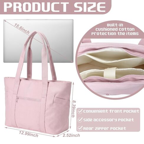 Canchiing Women's Party Supplies Tote Bag Kit Pink Tote Bag with Water Bottle Journal Mirror Bracelets Heel Protectors Sewing Kit Night out Date Essential Wedding Bachelorette Survival Gift for Women in Saudi Arabia