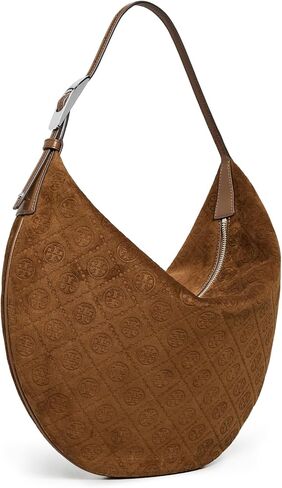 Tory Burch Women's T Monogram Suede Balloon Bag in Kuwait