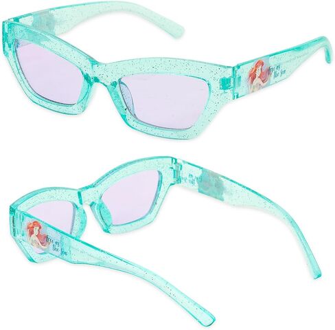 Disney Little Mermaid Sunglasses for Girls Set - Bundle of Stylish, Comfortable, Durable Ariel Sunglasses, Stickers, More | UV-Protection Accessories in Kuwait