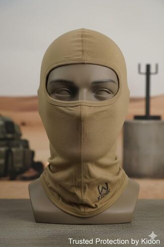 FR Balaclava Face Mask, Flame-Resistant Modacrylic Rayon Blend with Aramid Stitching, Helmet-Compatible, Breathable, Tactical & Outdoor Protection in Saudi Arabia