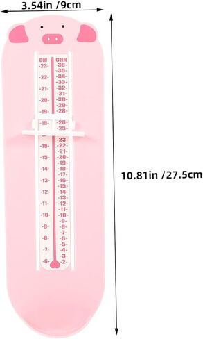 CALLARON 2pcs Foot Measuring Device Accurate Foot Length Ruler for Shoe Size Measurement for 0-8 Years Home Shoe Shopping Tool in Kuwait