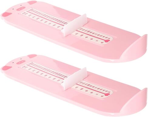 MAGICLULU 2pcs Shoe Measuring Device Foot Measuring Tool Foot Size Gauge Ruler for 0-8 Years Home Use Accurate Length Measurement in Kuwait