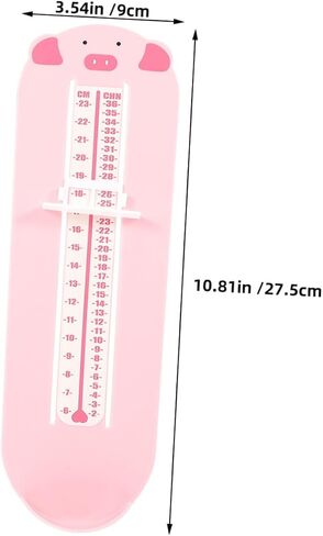 MAGICLULU 2pcs Shoe Measuring Device Foot Measuring Tool Foot Size Gauge Ruler for 0-8 Years Home Use Accurate Length Measurement in Kuwait