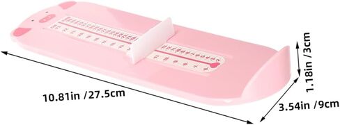 MAGICLULU 2pcs Shoe Measuring Device Foot Measuring Tool Foot Size Gauge Ruler for 0-8 Years Home Use Accurate Length Measurement in Kuwait