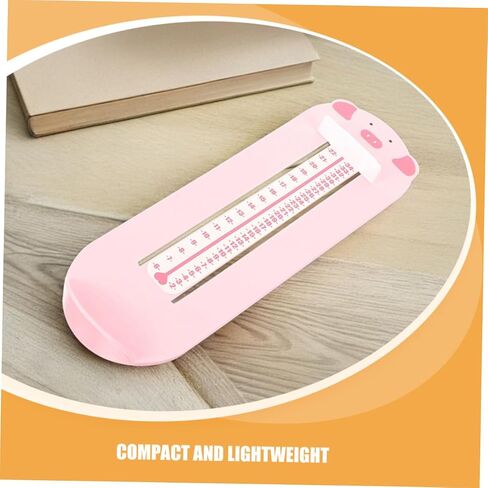 2pcs Shoe Measuring Device Foot Measurement Ruler Plastic Foot Size Tool for 0-8 Years Home Use Measure in Kuwait