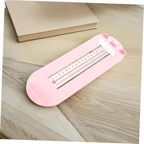 2pcs Foot Measuring Device and Shoe Measurer Plastic Foot Length Ruler for 0-8 Years Shoe Size Measurement Tool at Home in Kuwait
