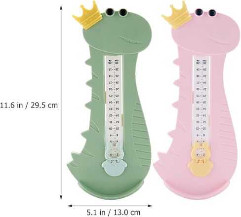 2pcs Shoe Size Measurer and Feet Gauge Set Foot Measurement Device for Accurate Shoe Sizing at Home in Kuwait