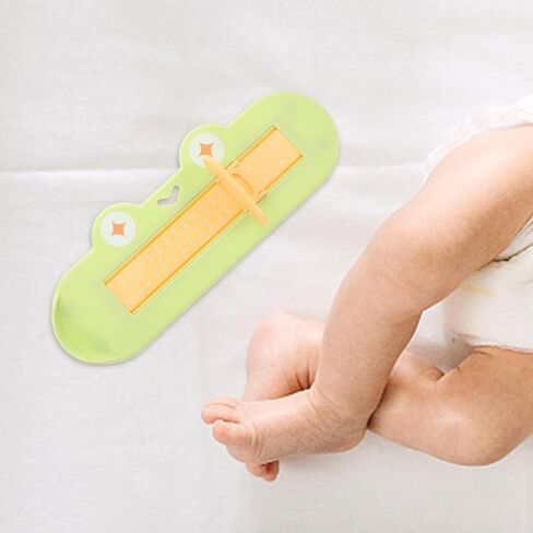 HOMSFOU Foot Gauge Shoe Size Measurer for Feet Measuring Device Ruler Accurate Shoe Measurement Tool for Green Household Use in Kuwait