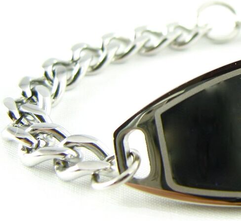 Pre-Engraved & Customized Bariatric Surgery Medical Bracelet, Purple in Saudi Arabia
