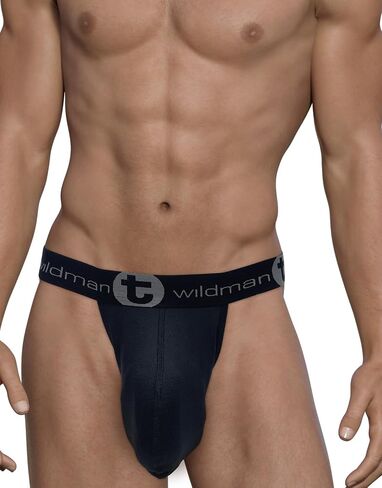 Wildmant Mesh Monster Cock Strapless Pouch Black in Saudi Arabia