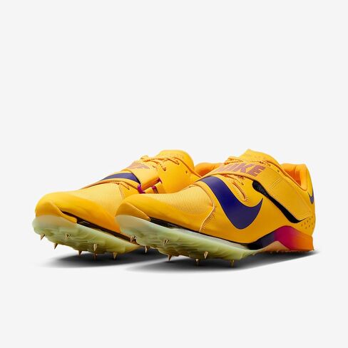 مسامير القفز الطويلة للمضمار والميدان من Nike Long Jump Elite (Citron Pulse/Volt Ice/Vivid Purple/Indigo Burst) مقاس 6.5 in Kuwait