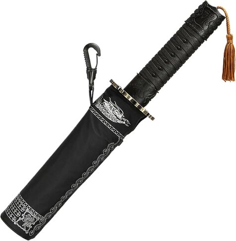 Katana Umbrella Samurai Umbrella Full-Automatic Katana Umbrella Wind Resistance & Rust-Proof Strong Umbrella Portable Stylish Sword Umbrella for Men Gifts Cosplay Decoration in Saudi Arabia