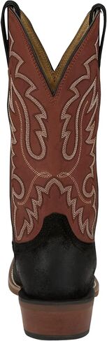 Justin Cowboy Town Suede 13" Western Boot - Men's Durable Goat Hide, Vibram Outsole, J-Flex Comfort in Kuwait