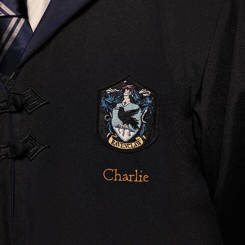 Harry Potter Personalized Ravenclaw Robe - Official Hogwarts House Costume with Embroidered Crest & Wand Pocket - M-L in Saudi Arabia