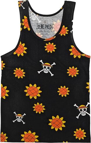 Ripple Junction One Piece Men's Graphic Print Tank Top Officially Licensed in Kuwait