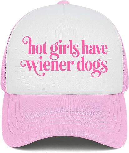 Funny Trucker Hats for Women Pink Black Men Funny Humor Hat for Girls Humor Hats in Saudi Arabia