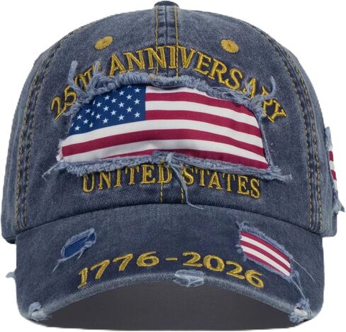 250 Anniversary USA Hat,America 250th Year United States Cap for Men Women,Patriot Embroidered US Birthday Merchandise in Kuwait
