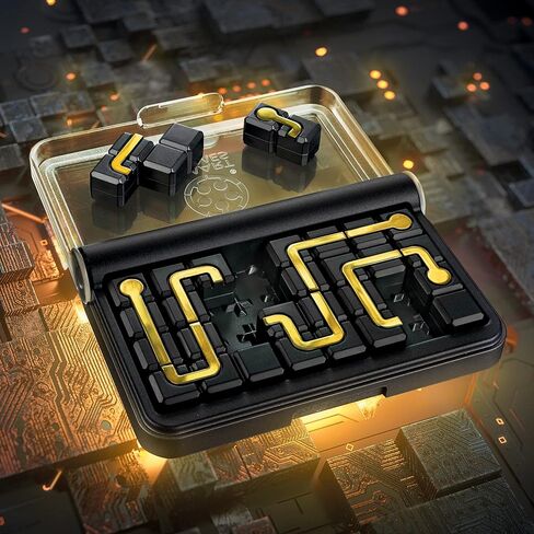 SmartGames - IQ Circuit, Puzzle Game with 120 Challenges, 8+ Years, Black in Saudi Arabia