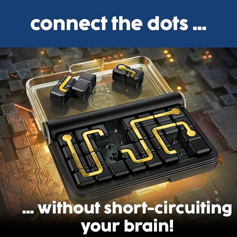 SmartGames - IQ Circuit, Puzzle Game with 120 Challenges, 8+ Years, Black in Saudi Arabia