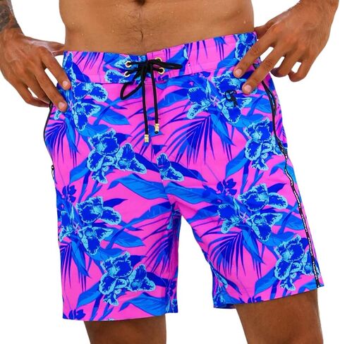 Tucann Men's Trunks 7" Compression Liner Quick Dry Zipper Pocket Chlorine Resistan 4 Way Stretch Swim Shorts for Men in Saudi Arabia