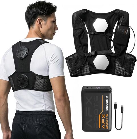 LABEWVI Semiconductor Peltier Cooling Vest with 20000mAh Battery Pack, 3 Cooling Modes, Up to -24℃ Cooling in Saudi Arabia