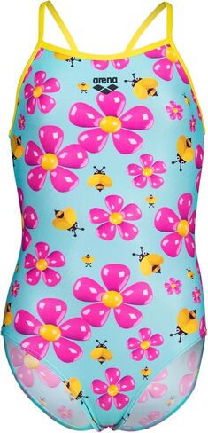 بدلة سباحة للفتيات من Arena Performance Spring Light Drop Back من البوليستر لتدريب الأطفال in Kuwait