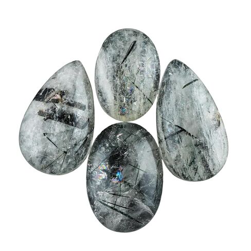 CRYSTALIS (10pcs) Wholesale Bulk Mix Semi-Precious Cabochons Gemstones, Jewelry Making Supply, Wire Wrapping, Natural Loose Crystals, DIY, Gem Collectibles, Home Decor, Art, Crafts, Healing Gift Pack in Kuwait