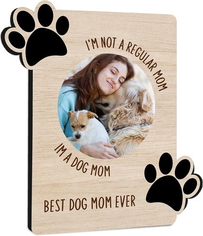 Pet Magnetic Picture Frames, Best Cat Dad Ever,Paw Print Fridge Magnet Photo Frame, Refrigerator Locker Decor, Unique Magnet Photo Frame Gifts For Pet Dad, A62 in Saudi Arabia