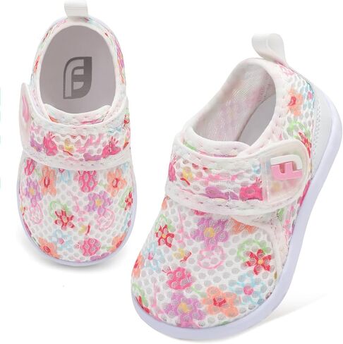 JOINFREE Baby Water Shoes Toddler Boys Girls Sandals Lightweight Beach Swim | Breathable Kids Barefoot Quick-Dry Pool Auqa Socks Infant First Walking Non-slip Machine Washable Adjustable Hook and Loop in Saudi Arabia