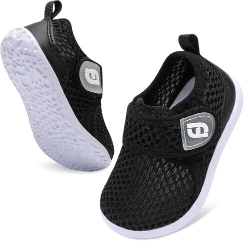 JOINFREE Baby Water Shoes Toddler Boys Girls Sandals Lightweight Beach Swim | Breathable Kids Barefoot Quick-Dry Pool Auqa Socks Infant First Walking Non-slip Machine Washable Adjustable Hook and Loop in Saudi Arabia